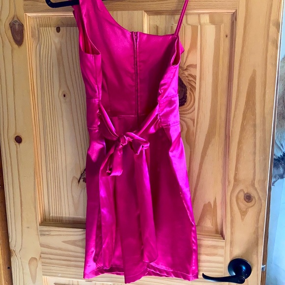 Fuchsia Formal Dress - Picture 3 of 4